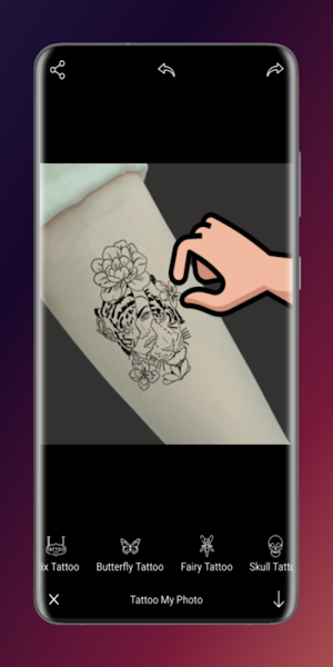 Tattoo my Photo Screenshot 1