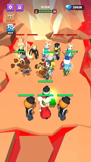 Merge Rainbow Piggy End Period Screenshot 1
