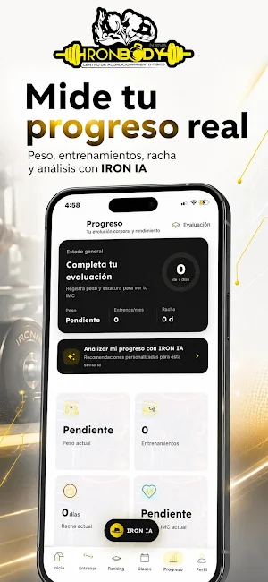 Iron Body Workout Screenshot 0