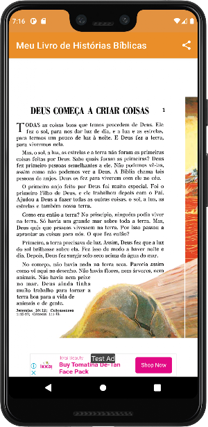 Meu Livro de Histórias Bíblica Screenshot 2