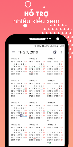 Today Calendar - Âm Lịch Việt Nam Screenshot 2