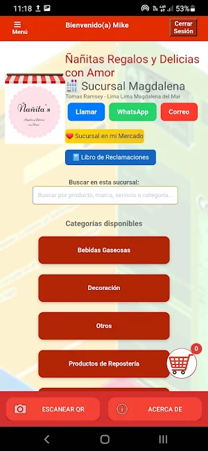 Mercado de Páginas Screenshot 2