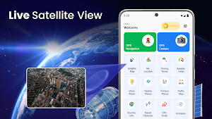Live Satellite View：Earth Maps Screenshot 0