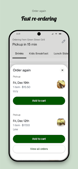 Green Street Grill Screenshot 3