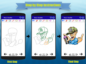 How to Draw Graffiti : Words and Characters FREE Screenshot 1