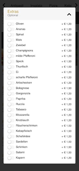 Pizzeria Toscana Screenshot 2