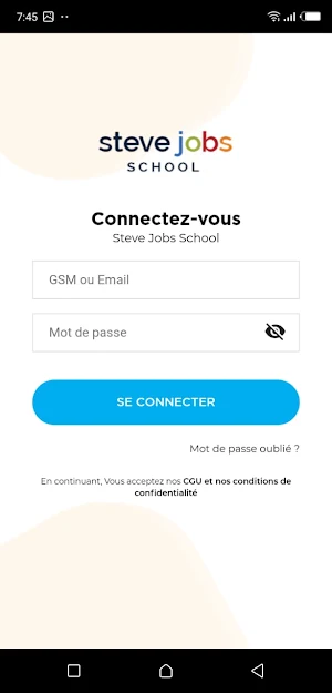 SJ School App Maroc Screenshot 1