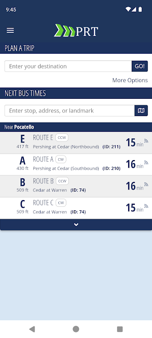 MyRide PRT Screenshot 0