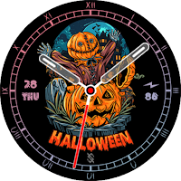 BFF30- Halloween Pumpkin Witch