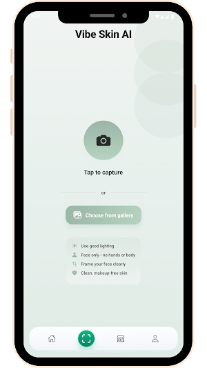 Vibe Skin AI Screenshot 1