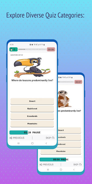 Quiz Library: Know & Grow Screenshot 2