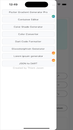 Flutter Tools & UI Builder Pro Screenshot 0