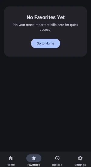 Bill Organizer and Tracker Screenshot 2