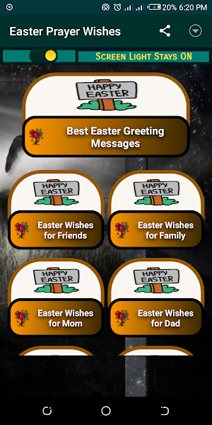 Easter Prayer Wishes Screenshot 1