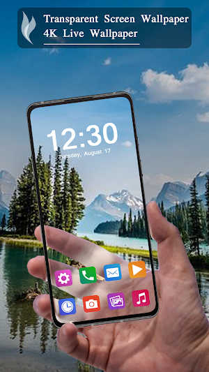 Transparent Screen Wallpaper Screenshot 2