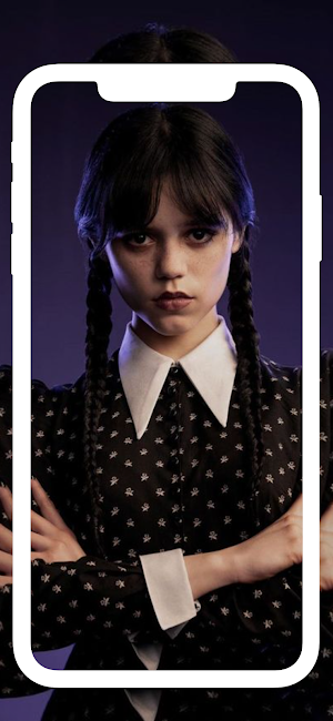 Wednesday Addams Wallpaper 4K Screenshot 2