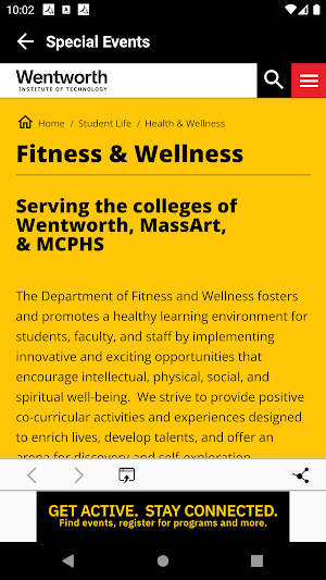 Wentworth Fitness and Wellness Screenshot 3
