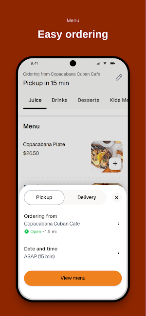 Copacabana Cuban Cafe Screenshot 2