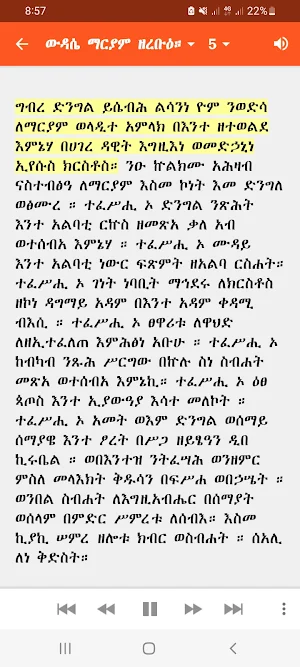 Abinet አብነት ዘኦርቶዶክስ Lite Screenshot 3