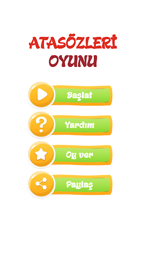 Atasözleri Oyunu - Atasözü bulmaca Screenshot 1