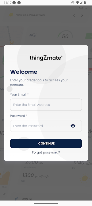 EcoRoute thingZmate Screenshot 0