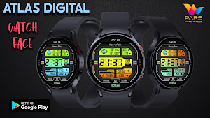 Atlas Digital Watch Face Screenshot 1