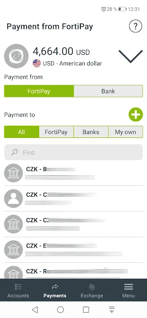 FortiPay Screenshot 2