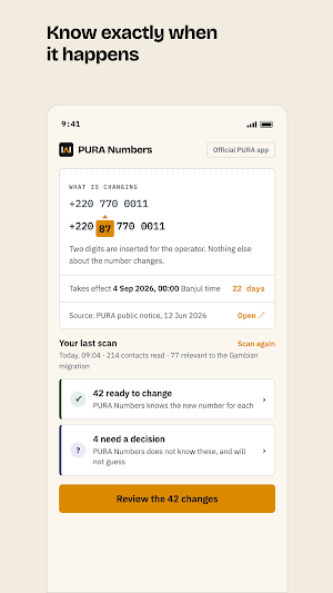 PURA Connects – Gambia to 9 Screenshot 1