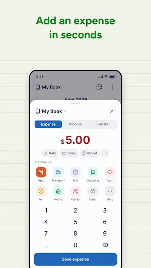 MoneyMate - Money Manager App Screenshot 0