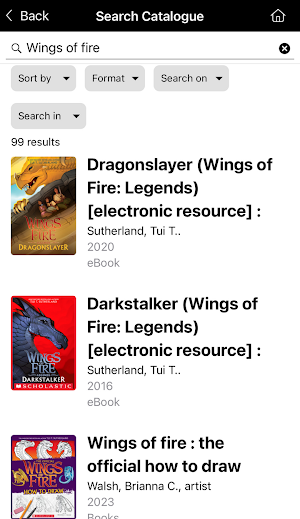 Hume Libraries Screenshot 2