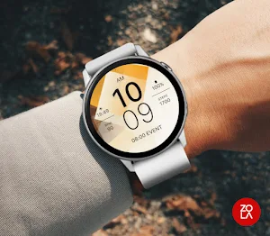 Brown Sporty Fit Watch Face Screenshot 2