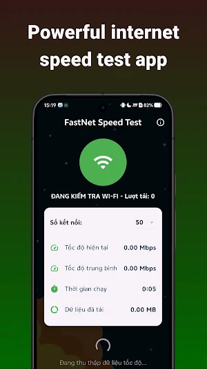 FastNet Speed Test Screenshot 1