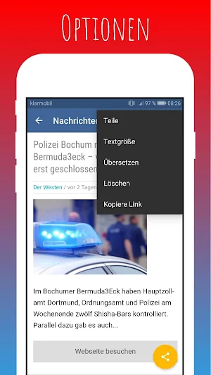 Bochum Aktuelle Nachrichten Screenshot 3
