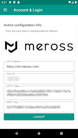 Pairer App for Meross Devices Screenshot 3