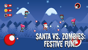 Santa Claus vs Zombies Xmas Screenshot 0