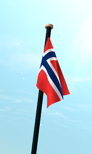 Bouvet Island Flag 3D Screenshot 2
