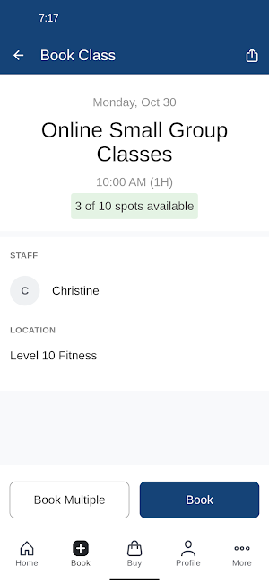 Level 10 Fitness Regina Screenshot 2