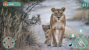 Wild Lion Simulator 3d Games Screenshot 0