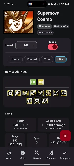 The Battle Stats Screenshot 2