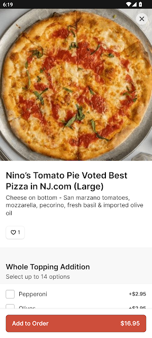 Ninos Bistro Express Screenshot 2