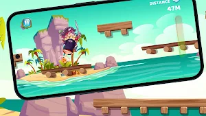 Shoot & Leap: ZappyJump Screenshot 1