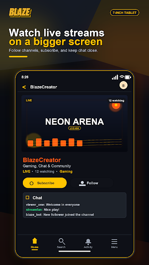 Blaze Stream Screenshot 3