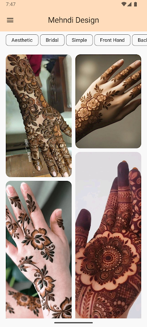Mehndi Design (Offline) Screenshot 0