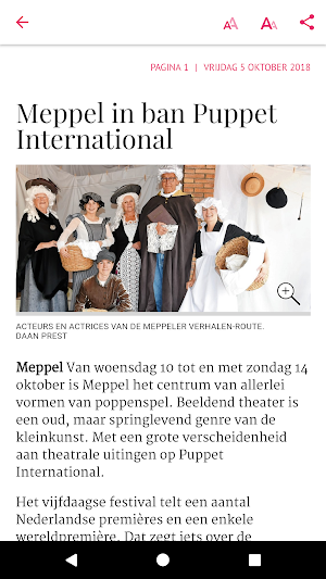 Meppeler Courant digitale krant Screenshot 3