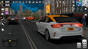Dubai Taxi Games 2023-Car Game Screenshot 0
