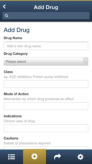 Personal Formulary Screenshot 2