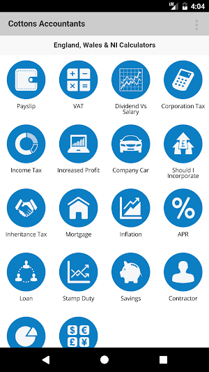 Cottons Accountants Screenshot 2