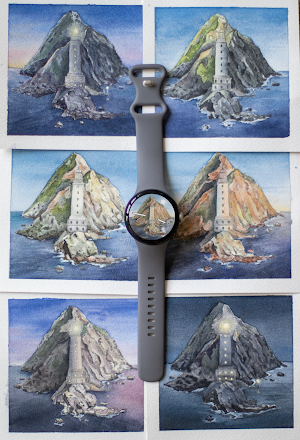 Horizon Lighthouse Watch Face Screenshot 1