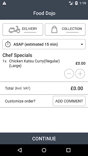 Food Dojo Screenshot 2