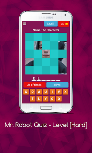 Mr. Robot Quiz - Level [Hard] Screenshot 0
